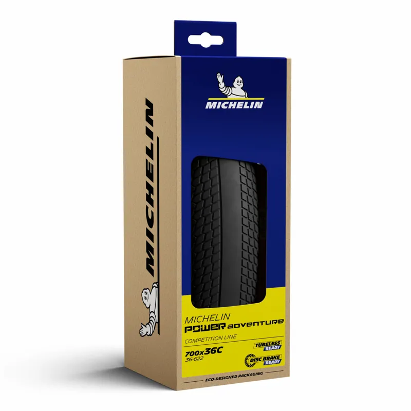 Michelin Power Adventure Competition Line Gravel Tyre in Black-1