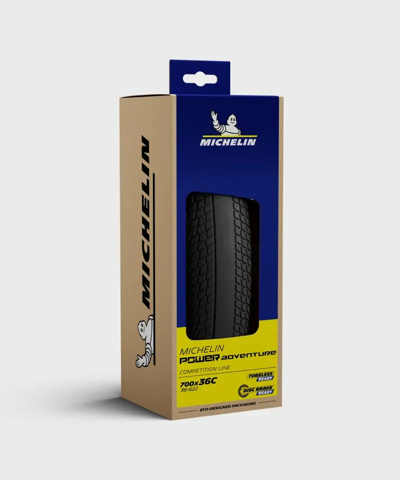 Michelin Power Adventure Competition Line Gravel Tyre in Black-3