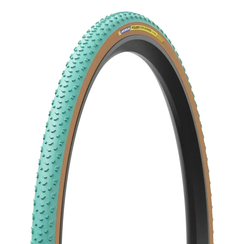 Michelin Power Cyclocross Mud 700x33c Tubular Tyre in Green-4