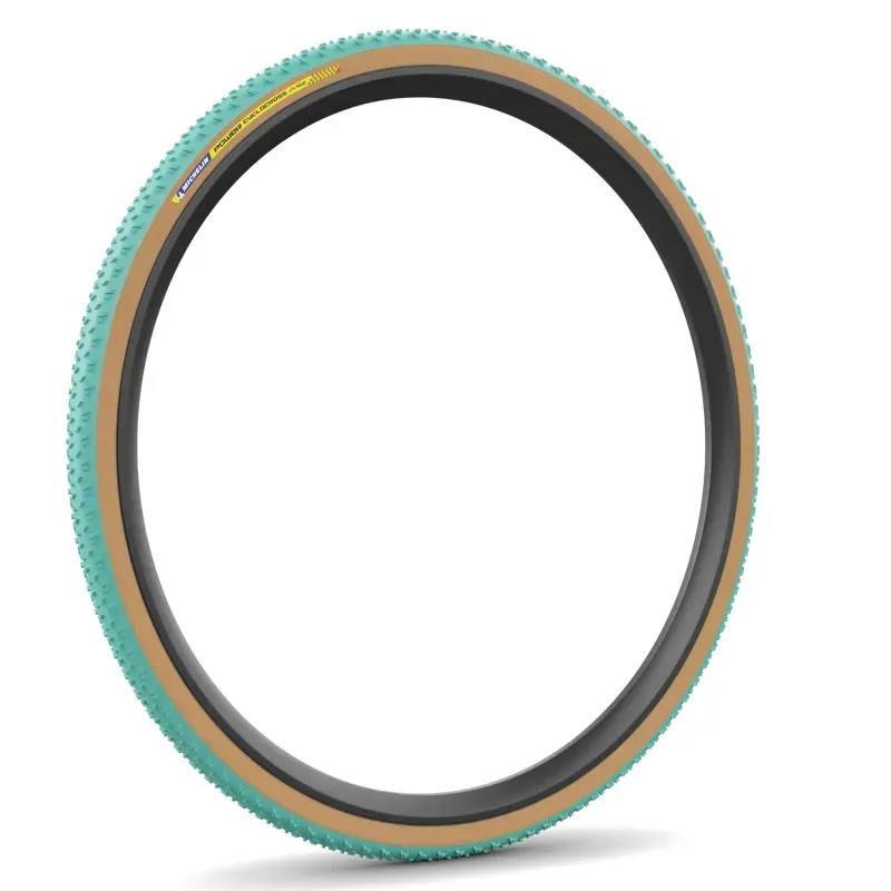 Michelin Power Cyclocross Mud 700x33c Tubular Tyre in Green-1