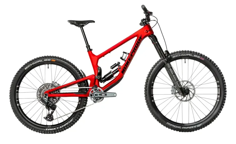 Nukeproof Giga Carbon Pro T-GX Mountain Bike in Red