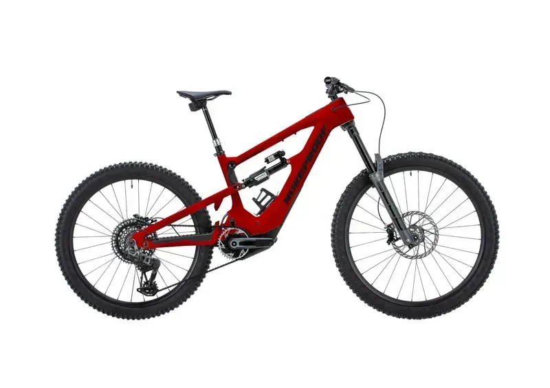 Nukeproof Megawatt CRB Pro T-GX Electric Mountain Bike In Red
