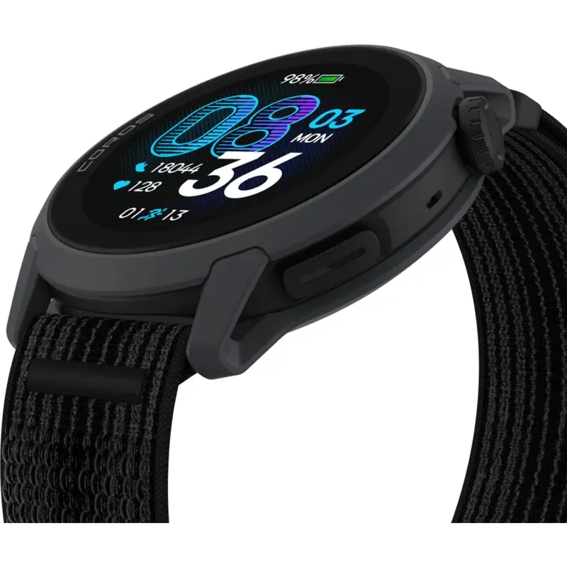Coros Pace 4 GPS Watch Nylon Band in Black-2