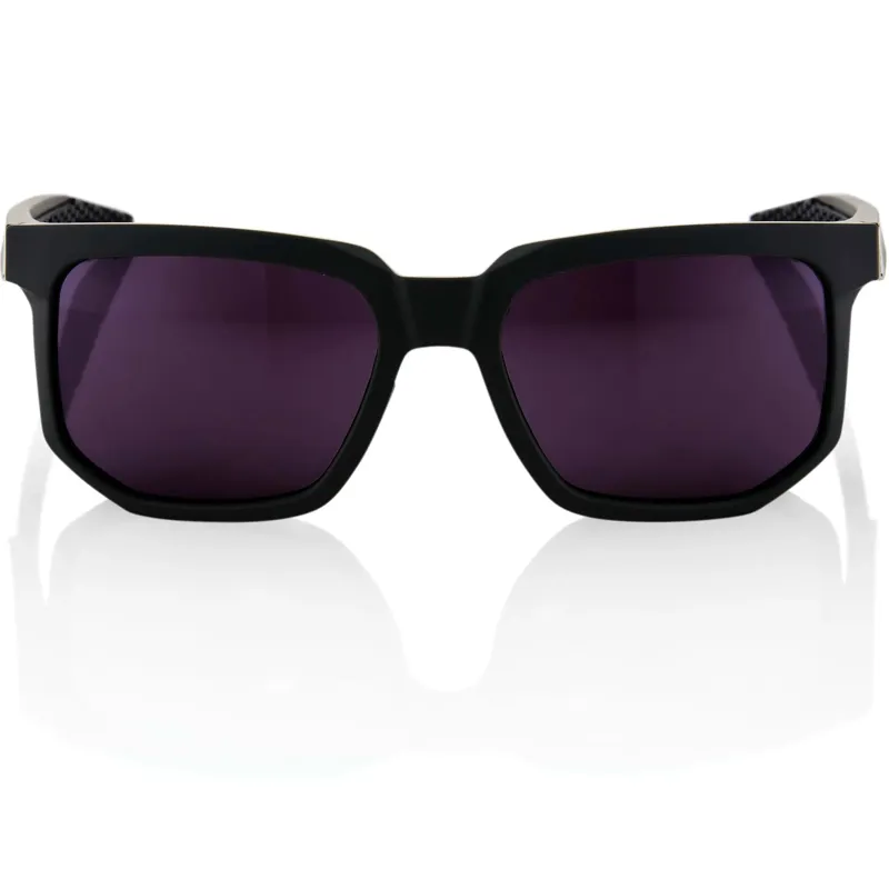 100% Centric Purple Lens Glasses in Soft Tact Midnight Mauve-1