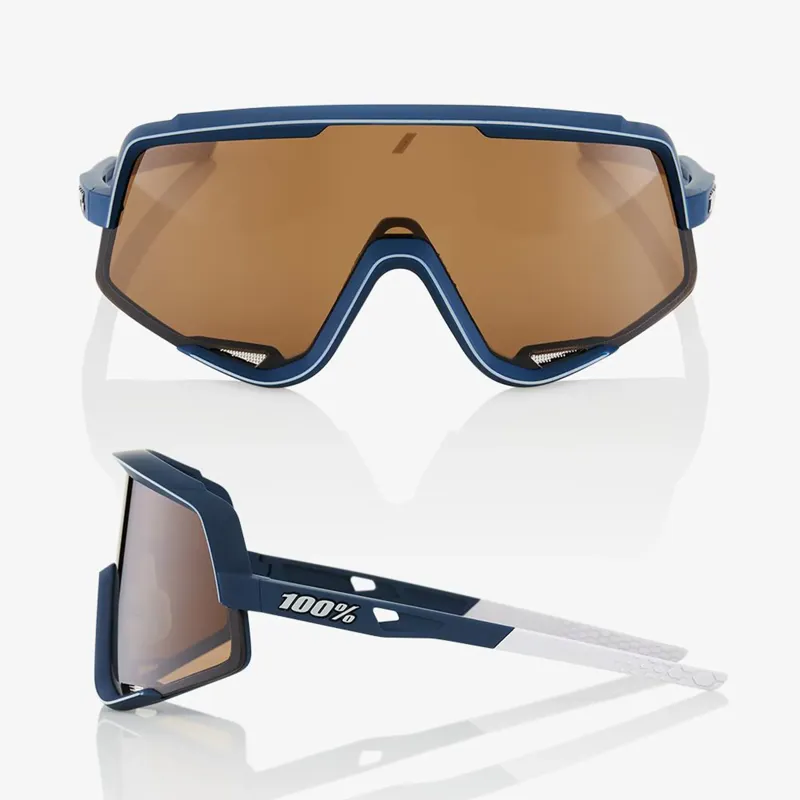 100% Glendale Bronze Lens Glasses in Soft Tact Raw-1