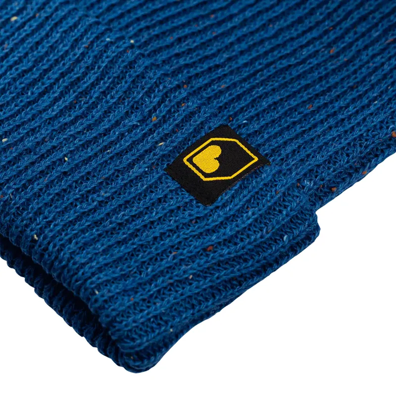 Burgtec Smugglers Beanie in Blue Speckle-3