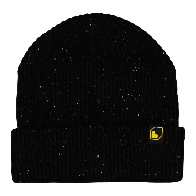 Burgtec Smugglers Beanie in Black Speckle-2