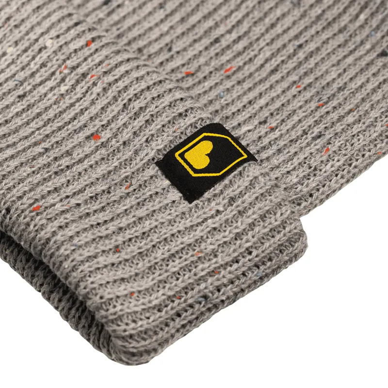 Burgtec Smugglers Beanie in Pewter Speckle-3