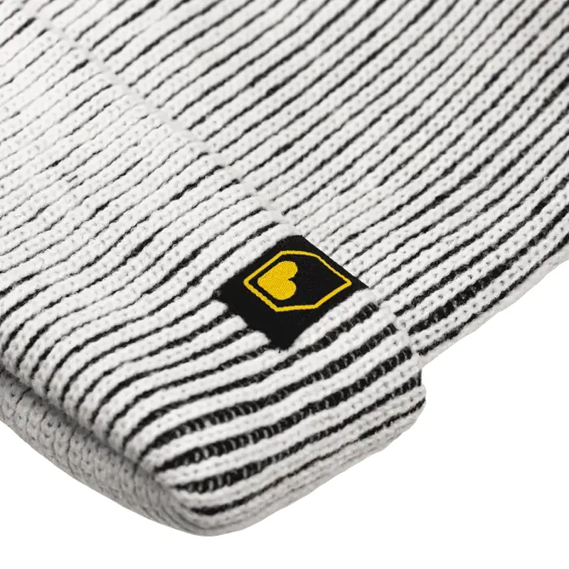 Burgtec Bootleg Beanie in Salt 'n' Pepper-1