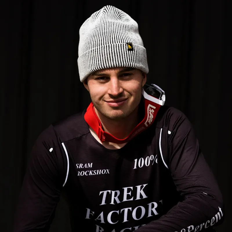 Burgtec Bootleg Beanie in Salt 'n' Pepper-4