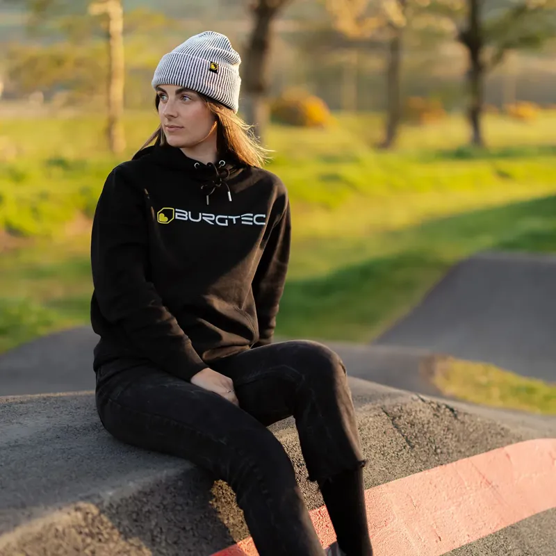 Burgtec Bootleg Beanie in Salt 'n' Pepper-2