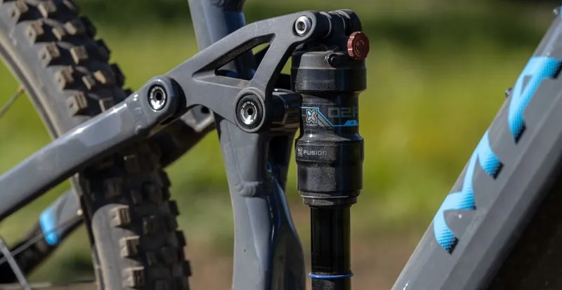 Marin Rift Zone E Bike in Grey/Blue-4