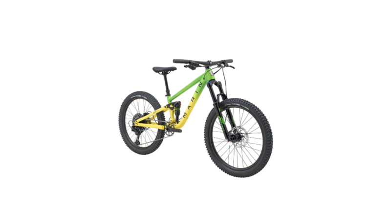 Marin Rift Zone 26 JR in Green and Yellow-1