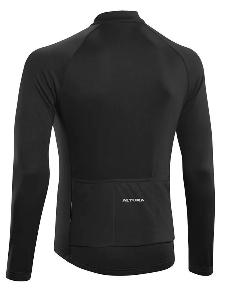 Altura Airstream 2 Summer Long Sleeve Jersey in Black and White-1