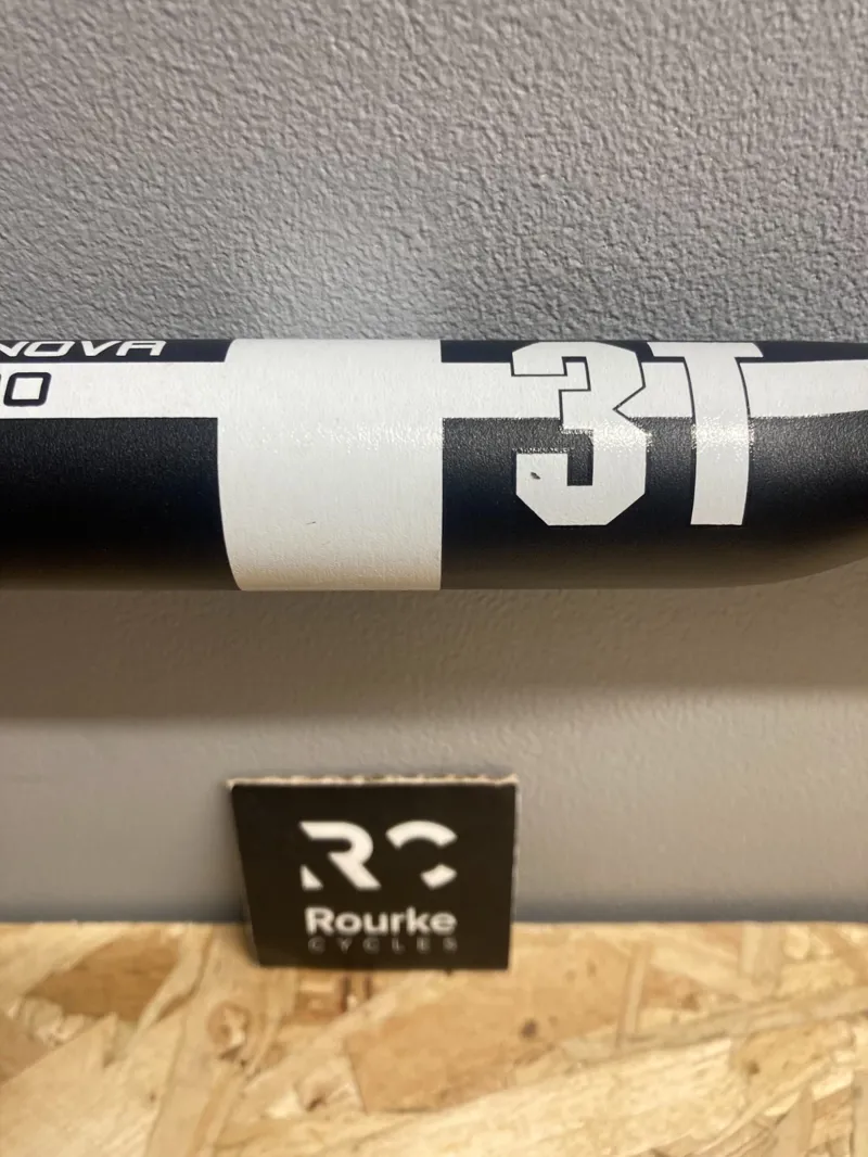 Ex Display 3T Tornova Pro Aluminium Road Handlebar - 44cm in Black-3