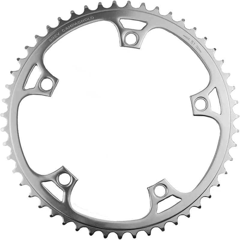 Campagnolo FC-PI050 49T Record Track Chainring 5 Arm in Silver