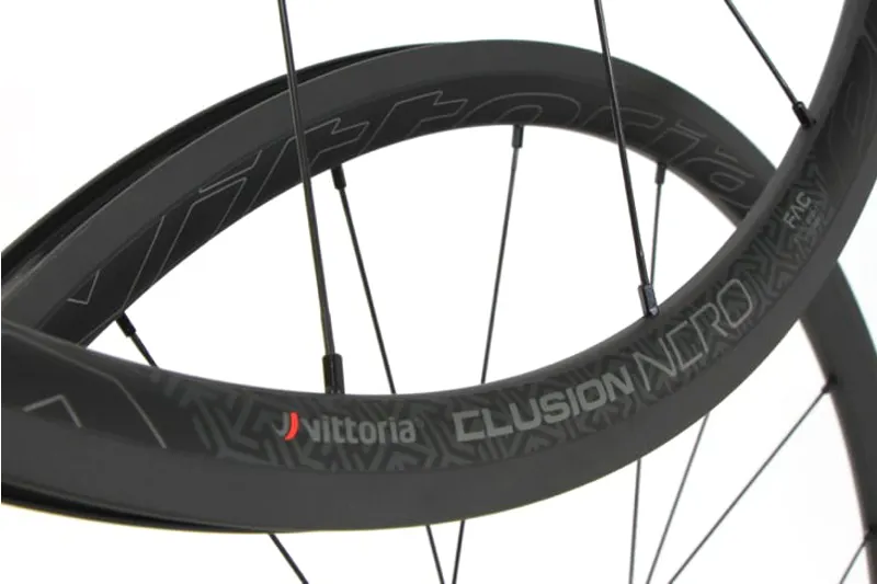 Vittoria Elusion Nero Ceramic Clincher 700c Wheelset in Black-1
