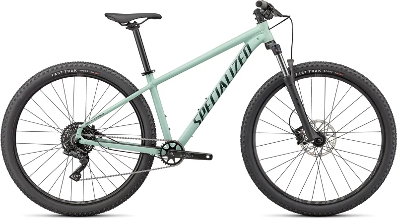 Rockhopper Comp 27.5 Mountain Bike in White Sage/Forest Green