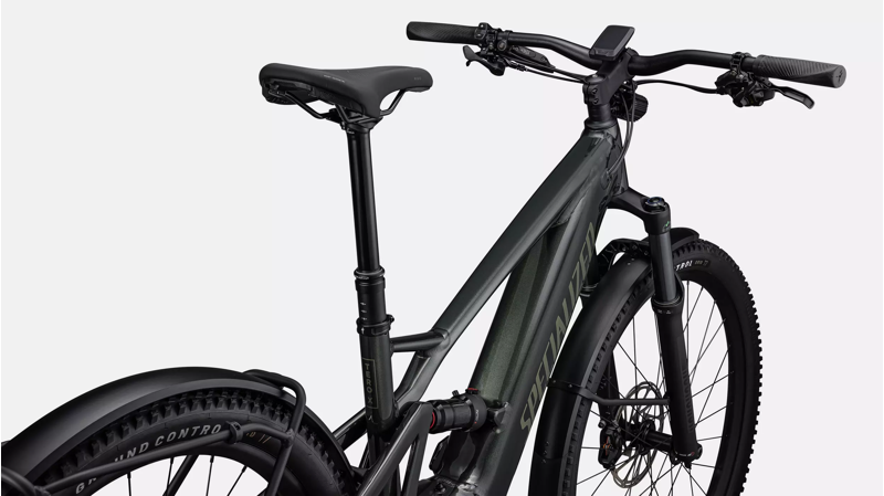 Specialized Turbo Tero X 5.0 Ebike in Oak Green Metallic/Oak Green-3