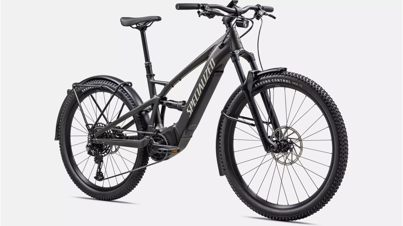 Specialized Turbo Tero X 4.0 Ebike in Gunmetal/White Mountains-1