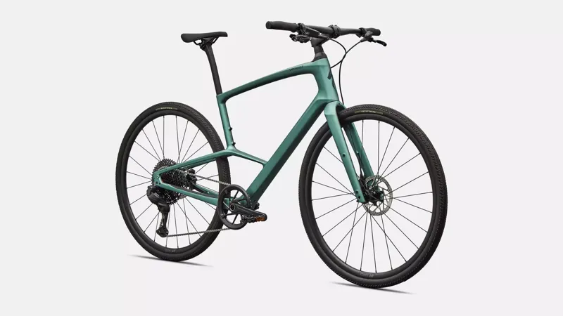 Specialized Sirrus X 6.0 Hybrid Bike in Gloss Fjord Metallic-1