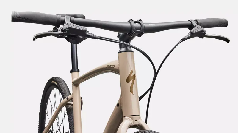 Specialized Sirrus X 3.0 Hybrid Bike in Gloss Sandstone Metallic-4