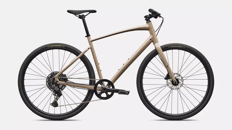 Specialized Sirrus X 3.0 Hybrid Bike in Gloss Sandstone Metallic