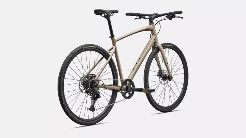 Specialized Sirrus X 3.0 Hybrid Bike in Gloss Sandstone Metallic-2