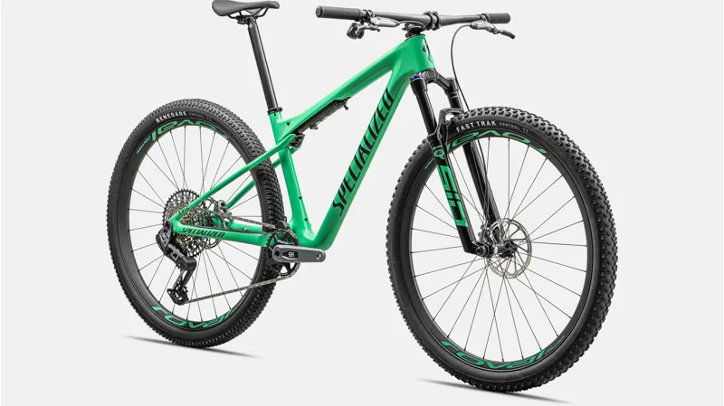 Epic World Cup Expert in Gloss Electric Green/Forest Green Pearl-2