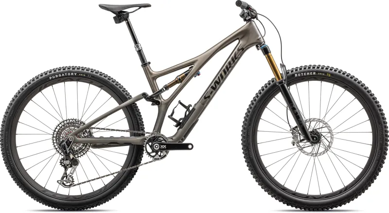 S-Works Stumpjumper in Gloss Black Chrome/Satin Black Pearl