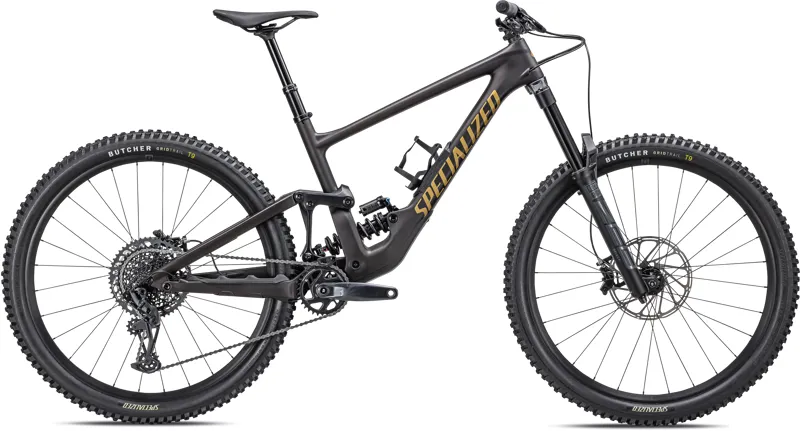 Specialized Enduro Comp Full Suspension Bike in Satin Brown / Harvest Gold