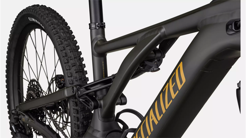 Specialized Turbo Levo Alloy Ebike in Moss Green/Harvest Gold-9