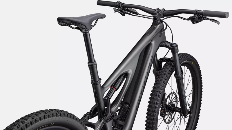 Specialized Turbo Levo Carbon Electric Mountain Bike in Smoke/Black-3