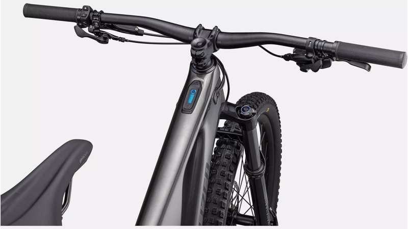 Specialized Turbo Levo Carbon Electric Mountain Bike in Smoke/Black-4