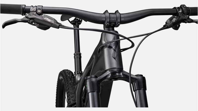 Specialized Turbo Levo Carbon Electric Mountain Bike in Smoke/Black-5