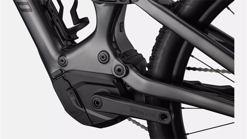 Specialized Turbo Levo Carbon Electric Mountain Bike in Smoke/Black-6