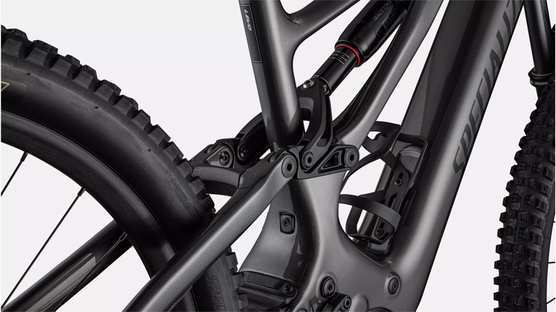 Specialized Turbo Levo Carbon Electric Mountain Bike in Smoke/Black-7