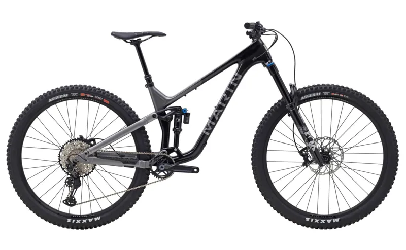 Marin Alpine Trail C2 Mountain Bike in Gloss Black/Silver-1