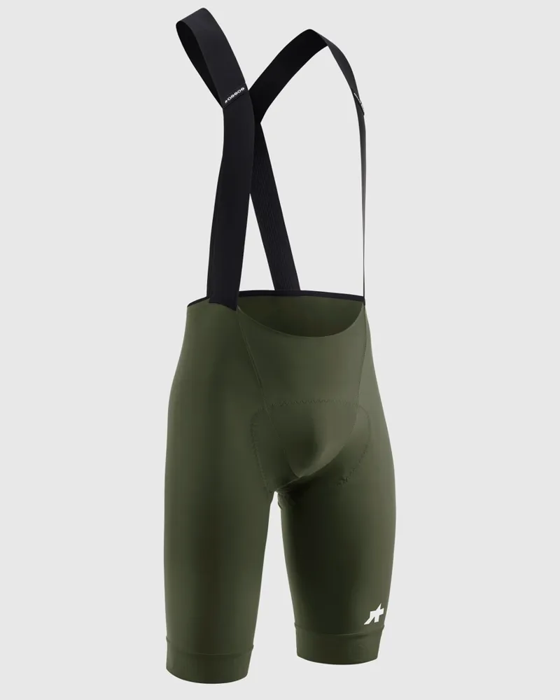 Assos MILLE GT Bib Shorts S11 in Moss Green-2
