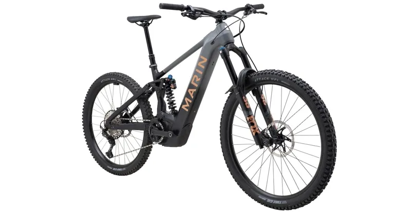 Marin Alpine Trail E2 Bosch E-Mountain Bike In Charcoal/Black-1