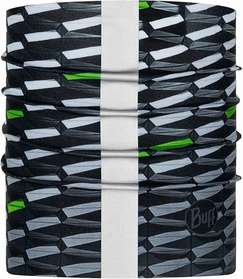 Buff Dog Neckwear Ultra Stretch Geotrik in Grey