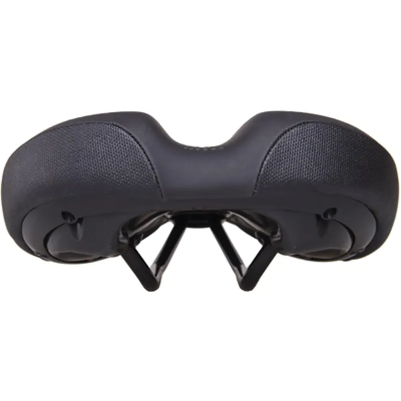 WTB Comfort Steel Hybrid Bike Saddle Wide-1