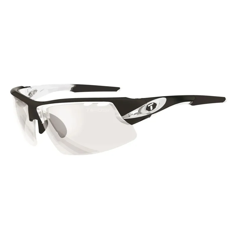 Tifosi Crit Single Lens Sunglasses in Crystal Black