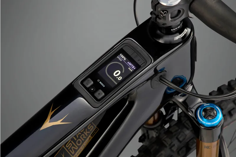 Whyte ELyte Evo Stag Works E-MTB Stealth in Black and Silver-3