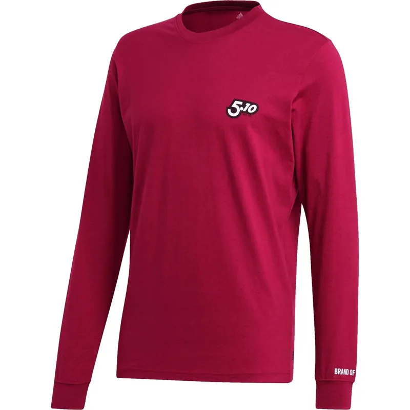 Five Ten GFX Longsleeve T-Shirt in Power Berry
