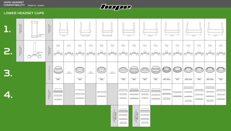 Hope 2-Top Integral ZS44/28.6 Headset in Black-1