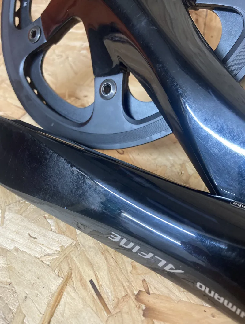 Shimano Alfine FC-S500 Crankset with Chainguard 45T 170 mm in Black-4