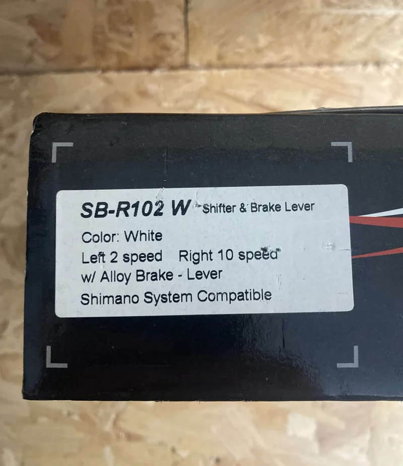 Microshift SB-R102 W Dual Control Levers Shimano Compatible in White-3