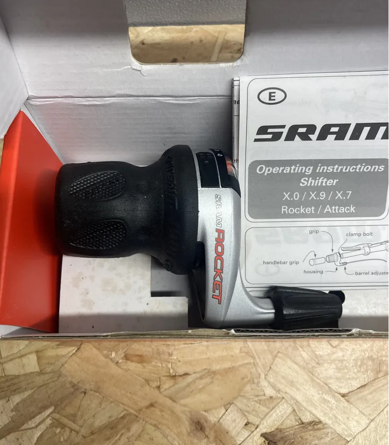 SRAM Rocket Shorty Grip Shift 9 Speed Rear Competition NOS-3