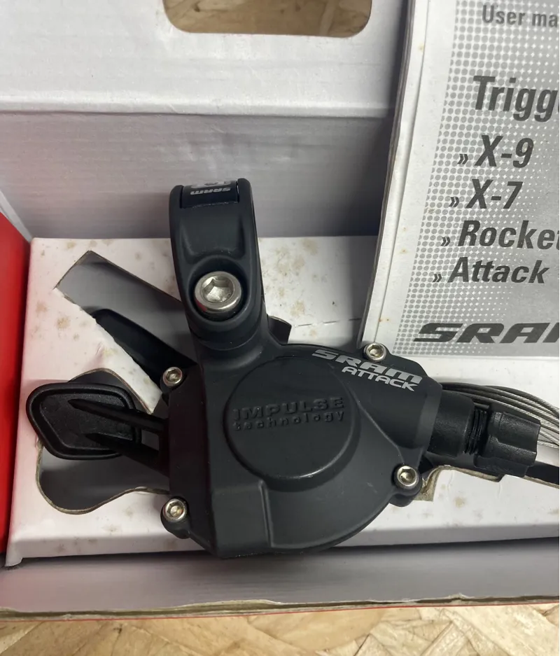 SRAM Attack 9 Speed Rear Trigger Shifter NOS-2